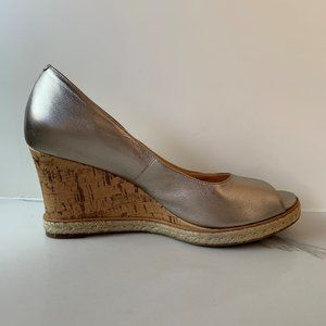 Cole Haan Jocelyn peep-toe wedges